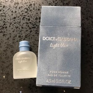 Dolce & Gabbana Light Blue Pour Homme Deluxe/ Travel Sized Sample